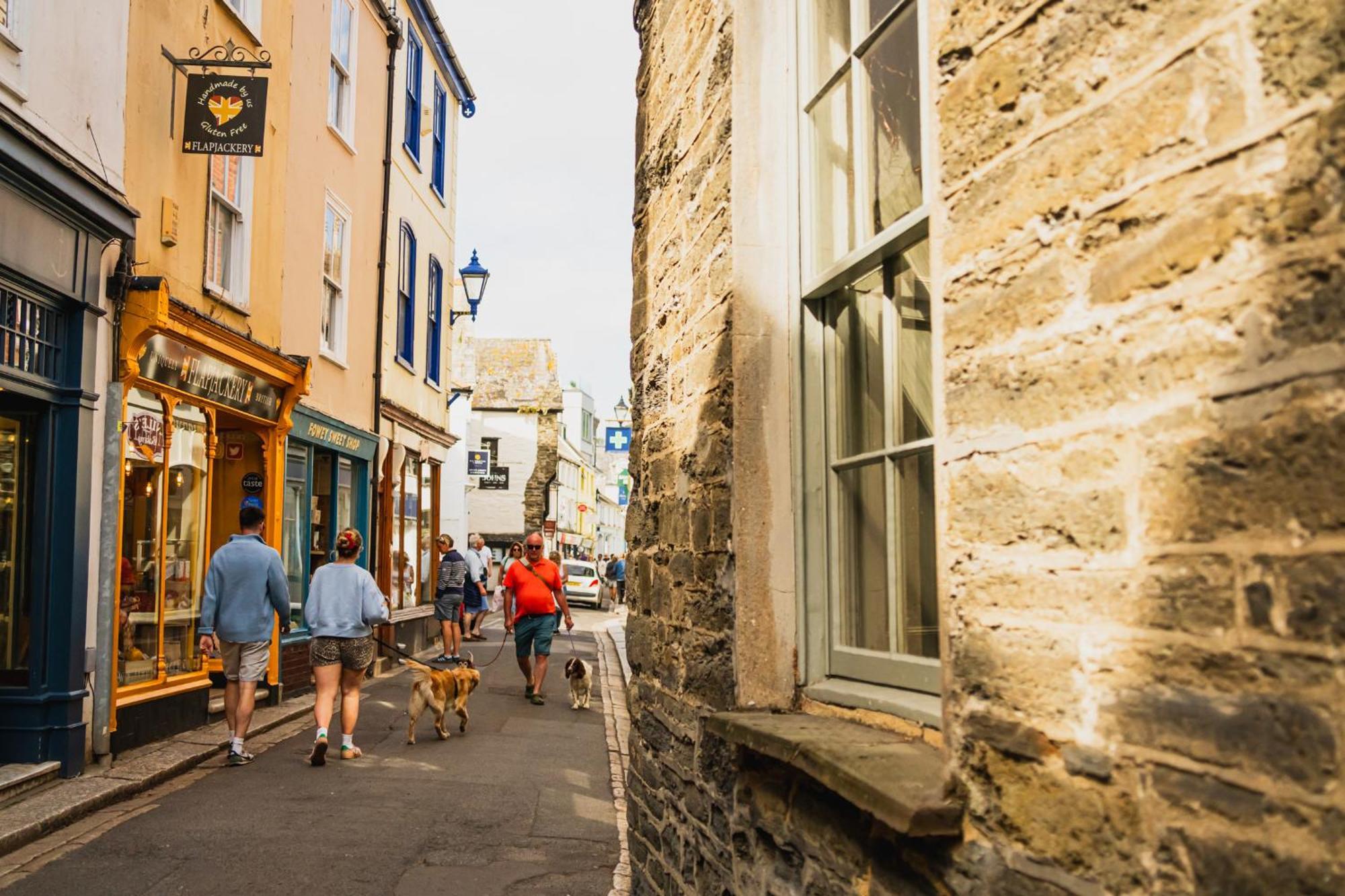 The Old Quay House Hotel Fowey Zewnętrze zdjęcie