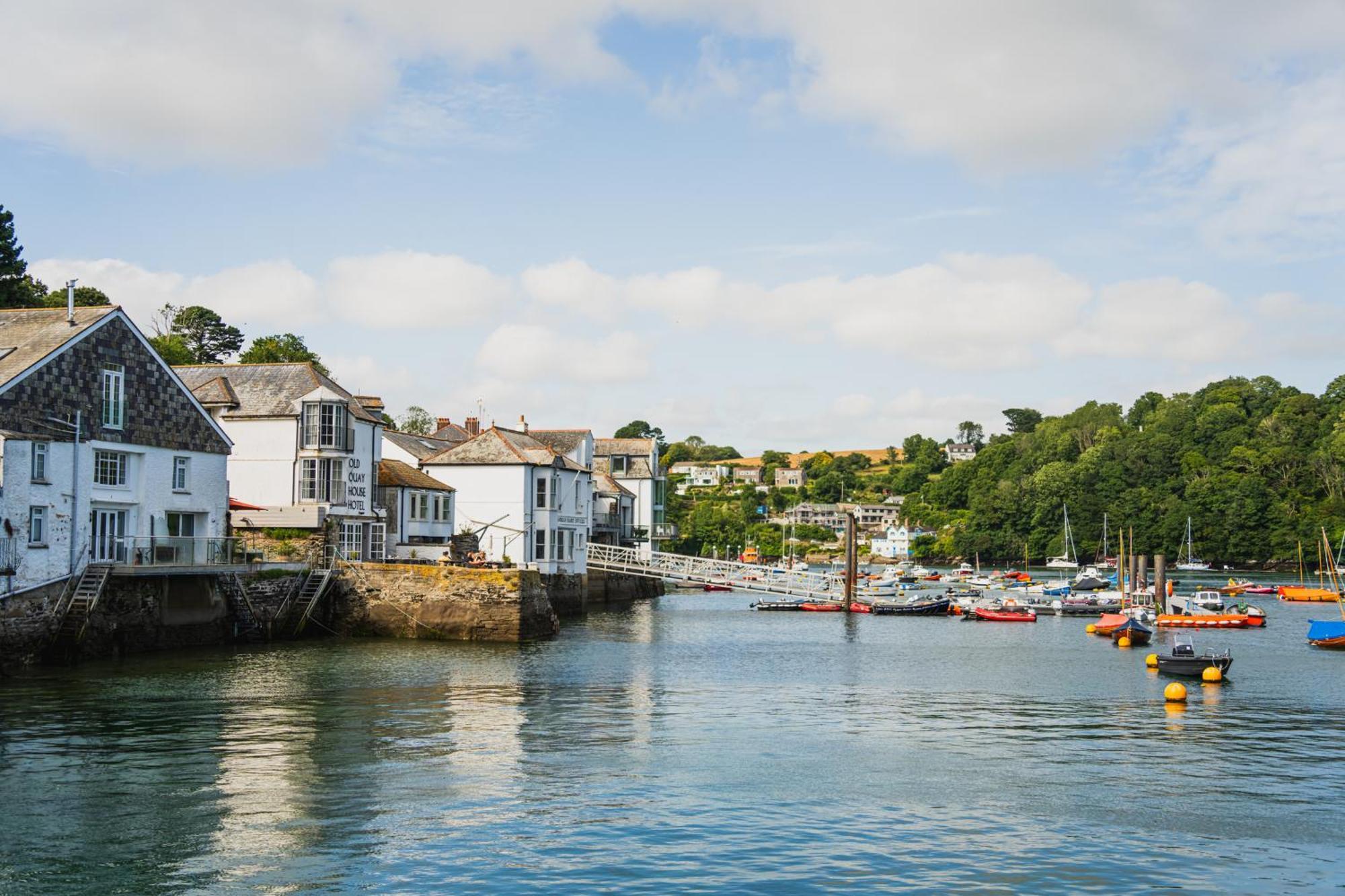 The Old Quay House Hotel Fowey Zewnętrze zdjęcie