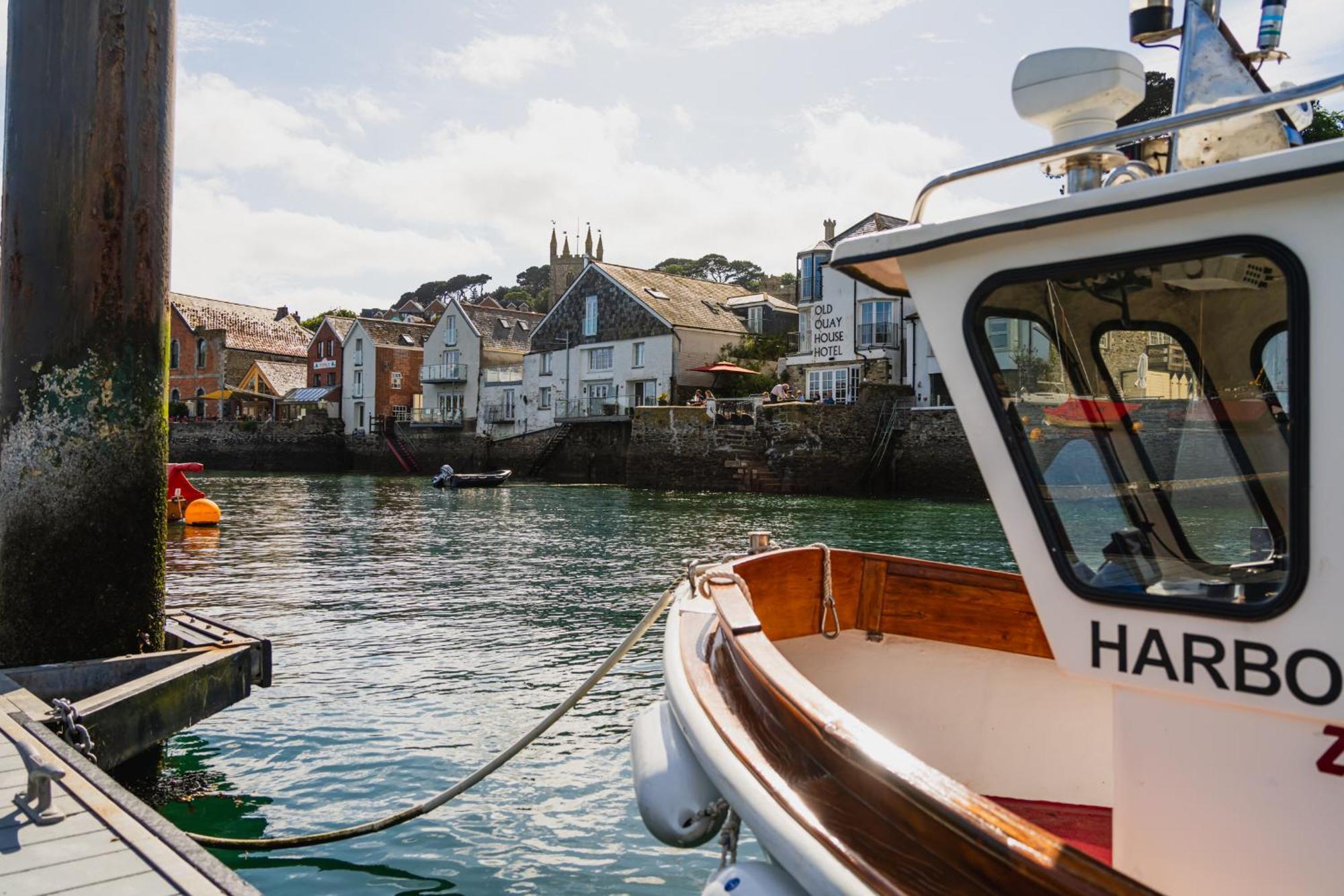 The Old Quay House Hotel Fowey Zewnętrze zdjęcie