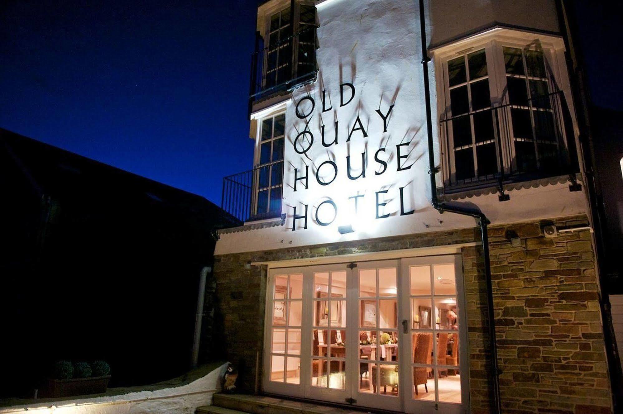 The Old Quay House Hotel Fowey Zewnętrze zdjęcie